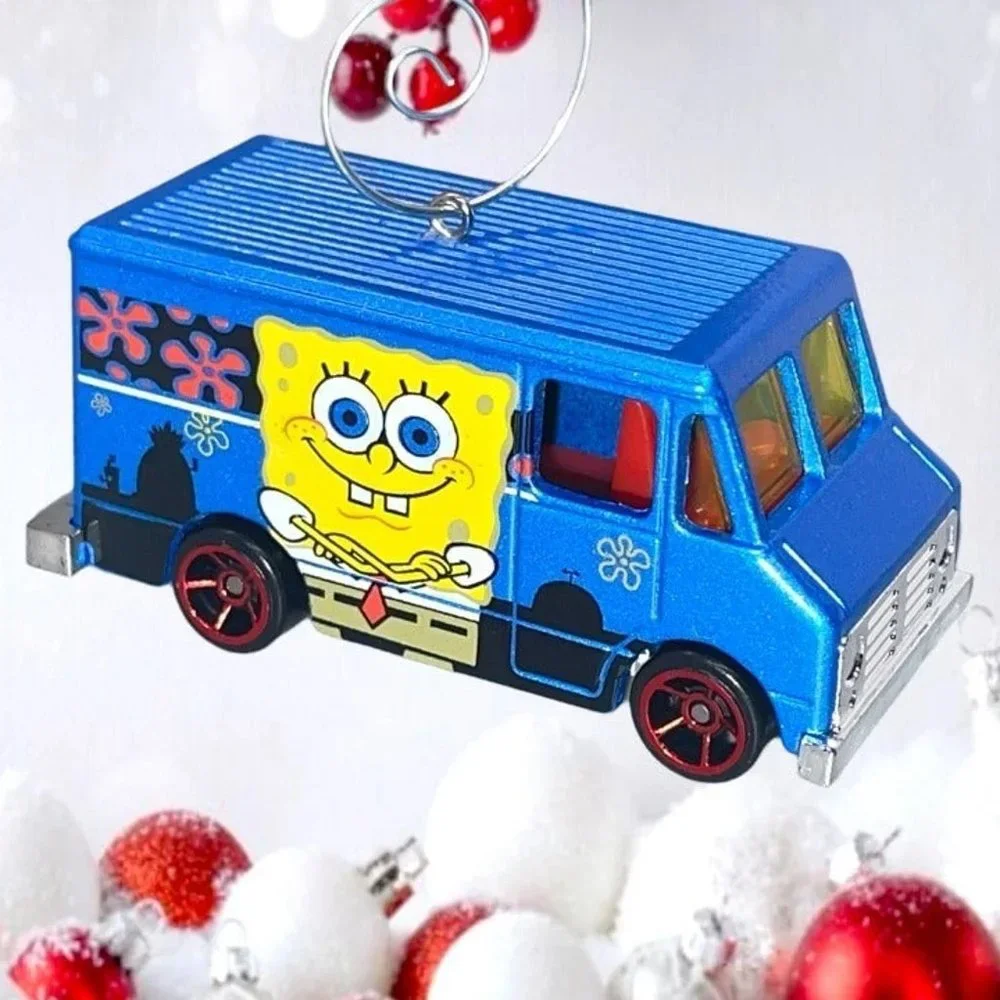 SpongeBob SquarePants Van Truck Car Combat Medic 1/64 Christmas‎ Tree Ornament
